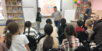 Экскурсия по библиотеке и игровая программа «Просто, здравствуйте!» - Кукморский район