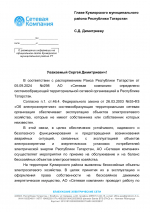АО  «Сетевая  компания»  определено системообразующей территориальной сетевой организацией в Республике Татарстан.