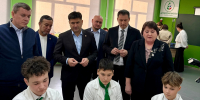 Сегодня в Кукморском районе в трёх школах открылись агротехнологические классы в рамках федерального проекта «Кадры в АПК» - Кукморский район